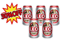 画像をギャラリービューアに読み込む, LEO 330ml缶×5本セット【セール品!30%OFF!】