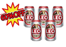 画像をギャラリービューアに読み込む, LEO 330ml缶×5本セット【セール品!30%OFF!】