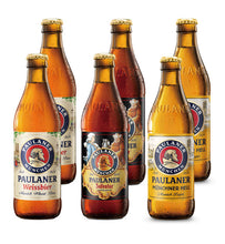 画像をギャラリービューアに読み込む, 【コースター・栓抜き付き!】パウラーナー 330ml3種6本セット(ミュンヘナー ヘル330ml×2本,ヴァイスビア330ml×2本,サルバトール330ml×2本)