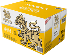 画像をギャラリービューアに読み込む, SINGHA 330ml瓶 × 24本

