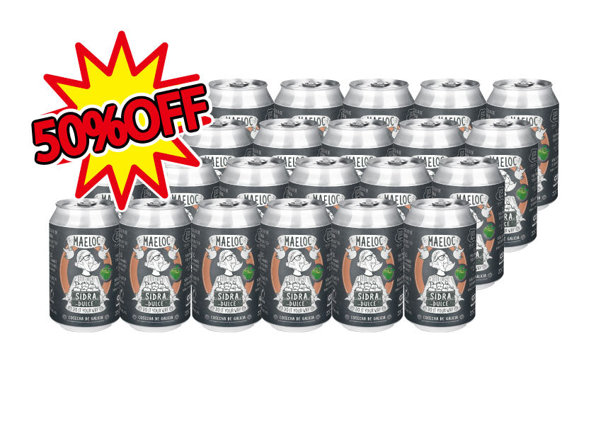 マエロック　オーガニックシードル缶 330ml×24本 【セール品！50％OFF！】