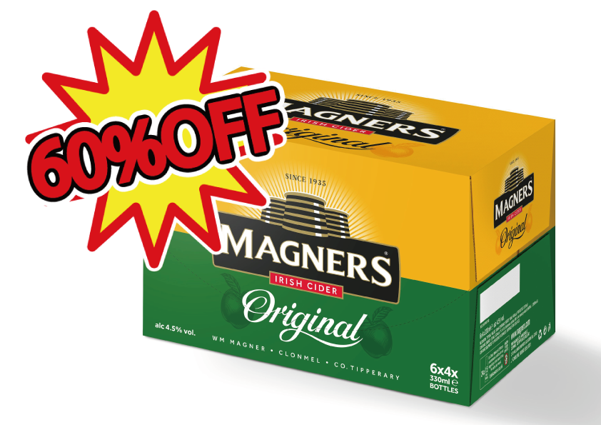 マグナーズ　オリジナルサイダー　330ml×24本 【セール品！60％OFF！】