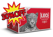 画像をギャラリービューアに読み込む, 【セール品！30％OFF！】LEO　330ml瓶 ×24本
