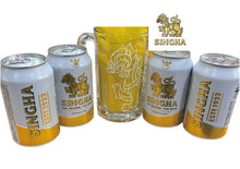画像をギャラリービューアに読み込む, 【ジョッキグラス付き！】SINGHA 330ml缶×4本
