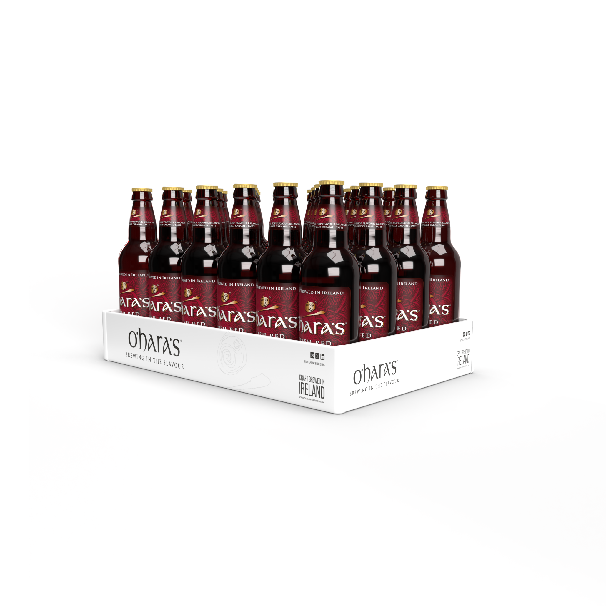 オハラズ アイリッシュ レッド 330ml×24本 – Biervana Express